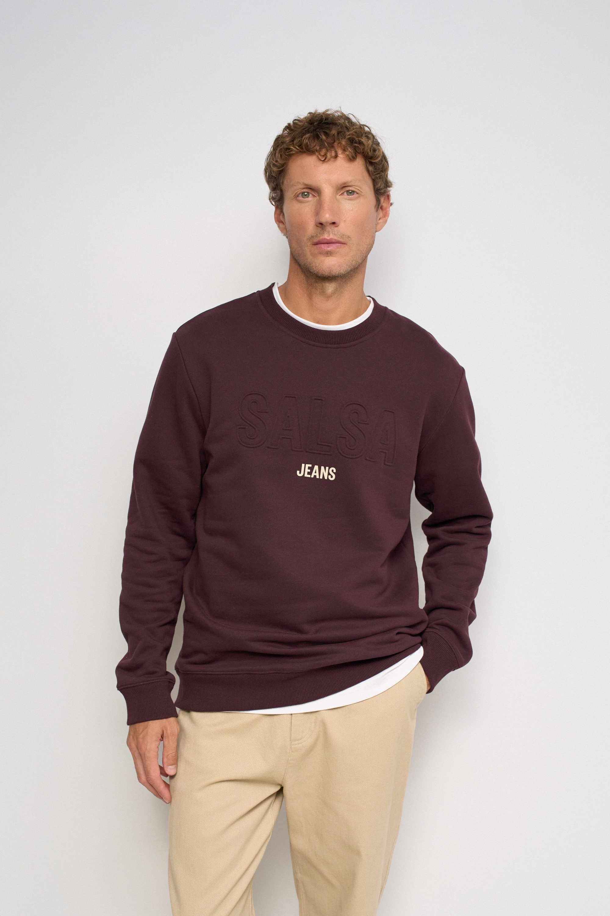 SWEATSHIRT AVEC BRANDING, SALSA JEANS