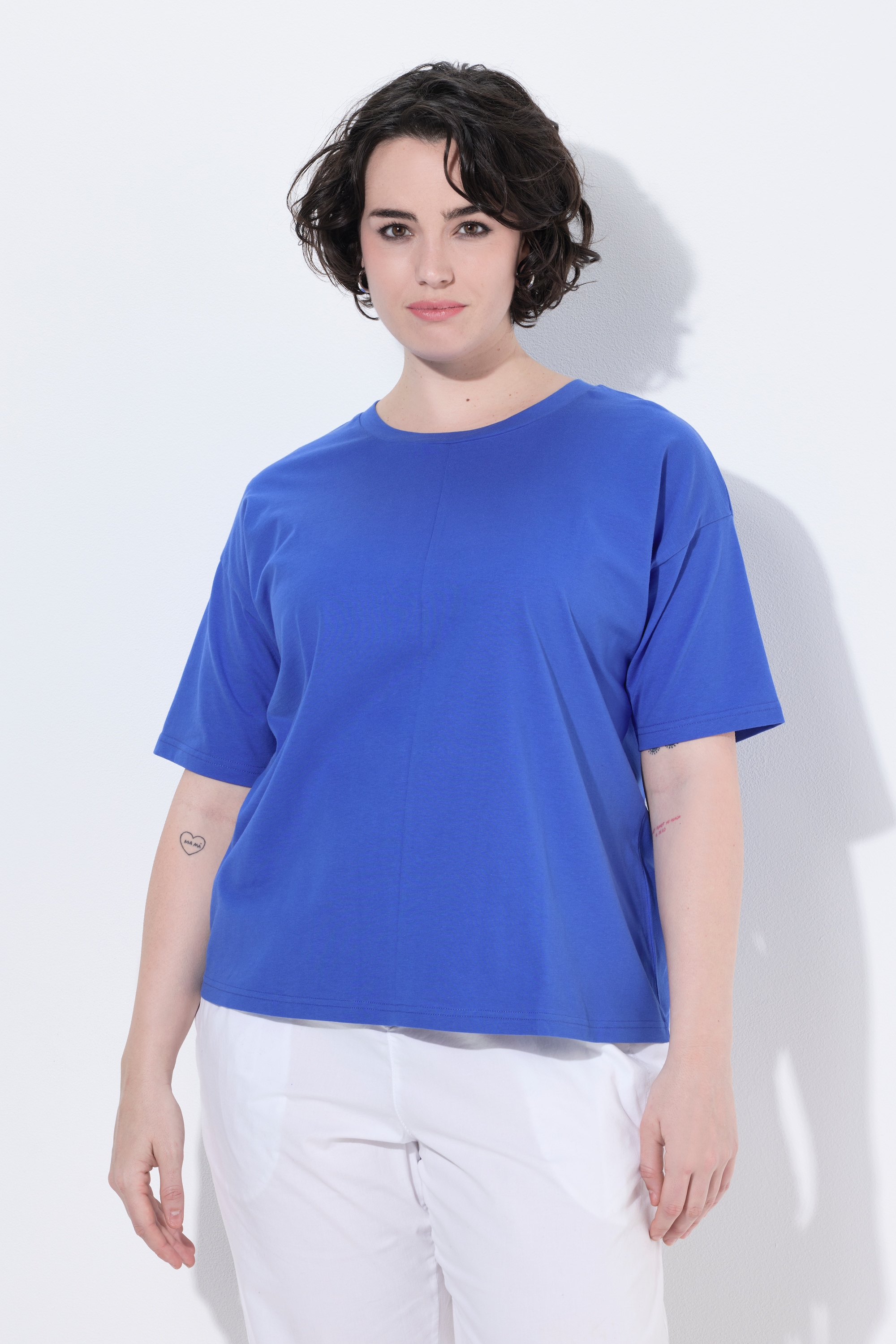 T-shirt avec couture fantaisie, ULLA POPKEN