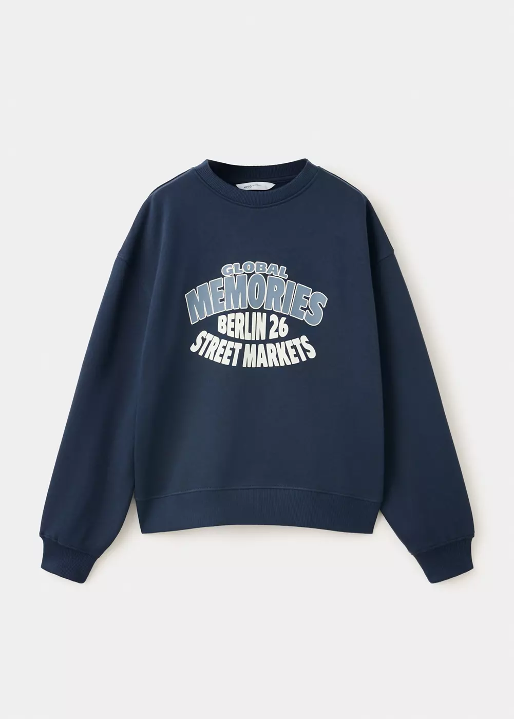Sweat-shirt coton imprimé, MANGO KIDS