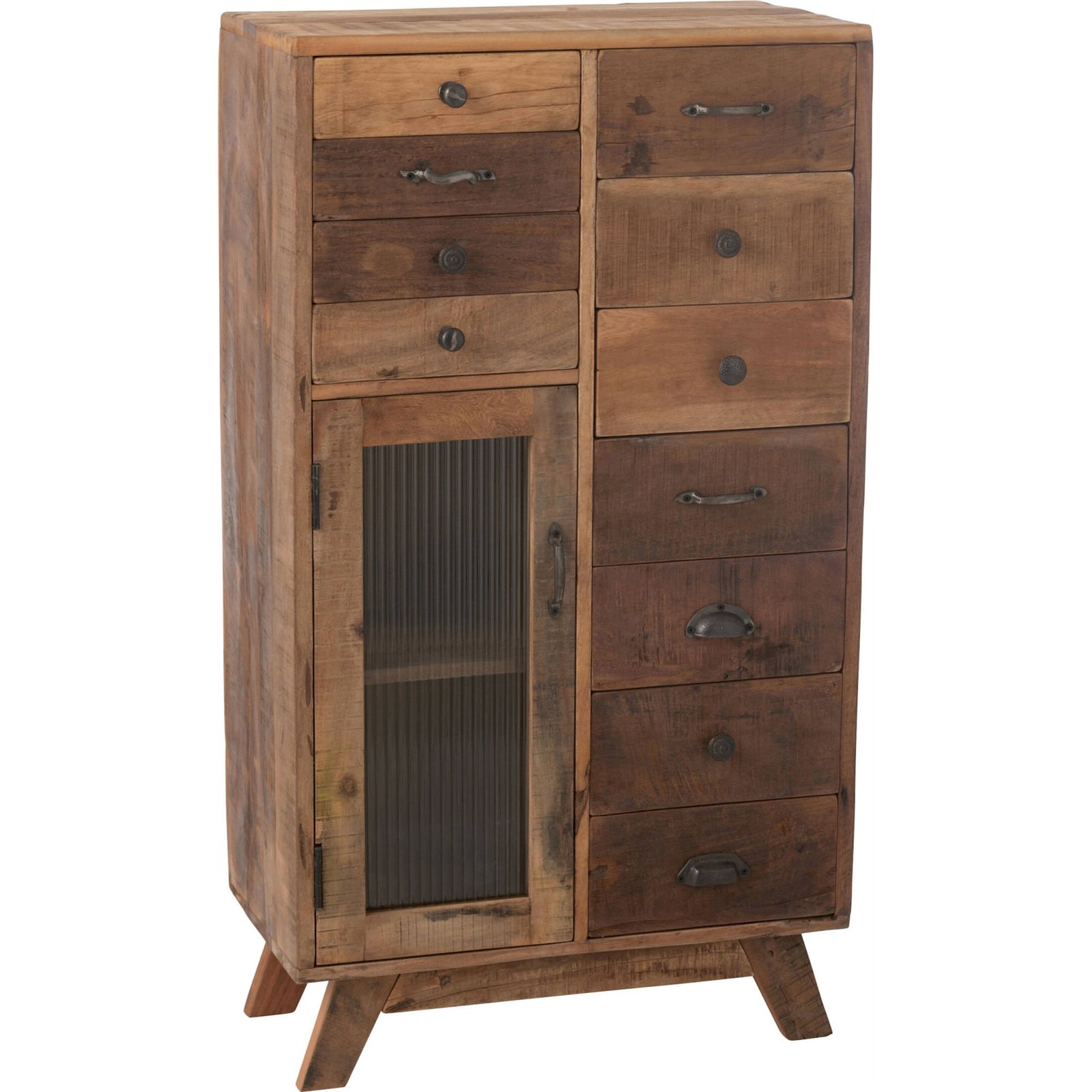 Étagère en bois et verre, RECOLLECTION