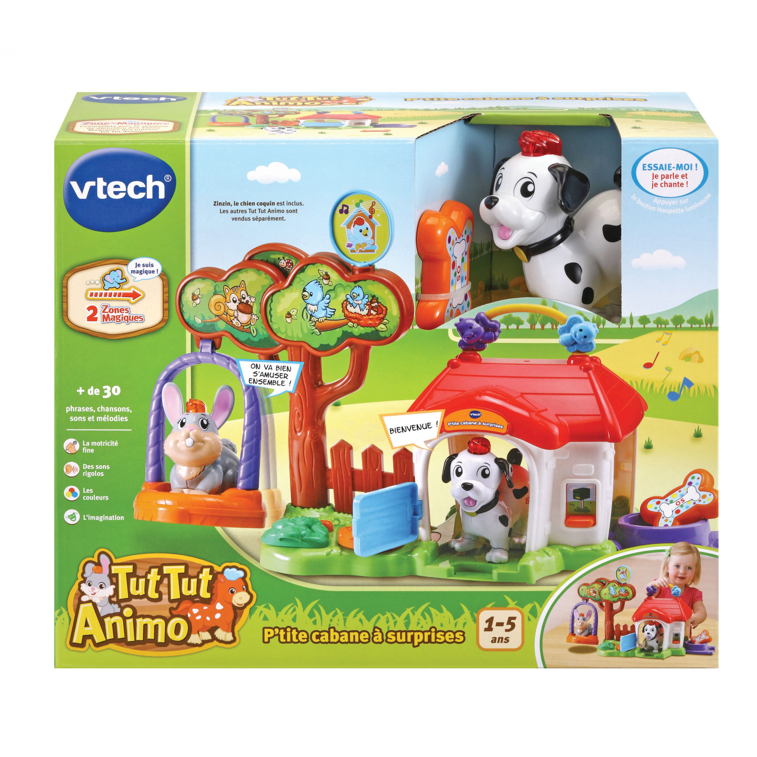 P'tite cabane à surprises avec Zinzin le chien coquin - Tut Tut Animo, VTECH