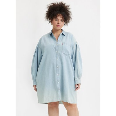 Denim Shirt Dress in Cotton/Hemp LEVI’S PLUS