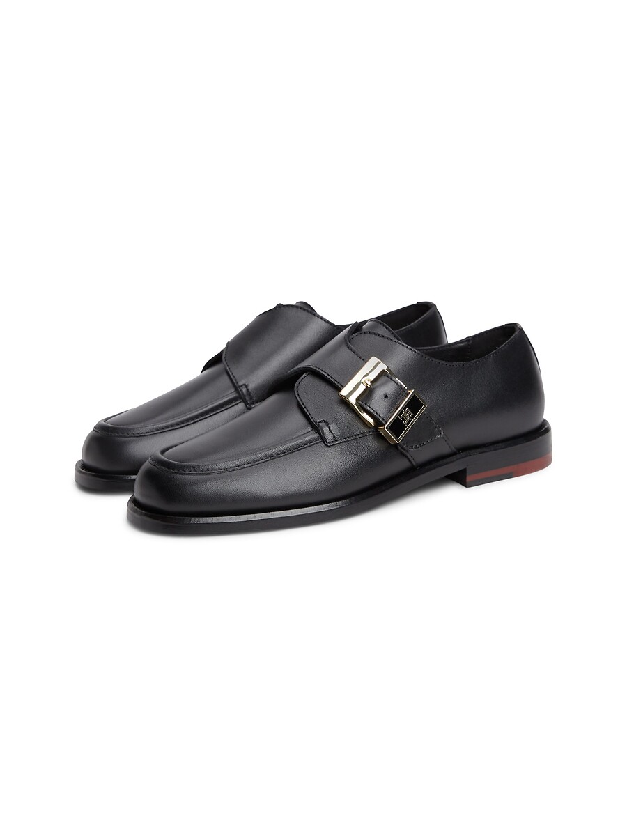 Tommy Hilfiger Mocasines tipo monk de piel — photo 3