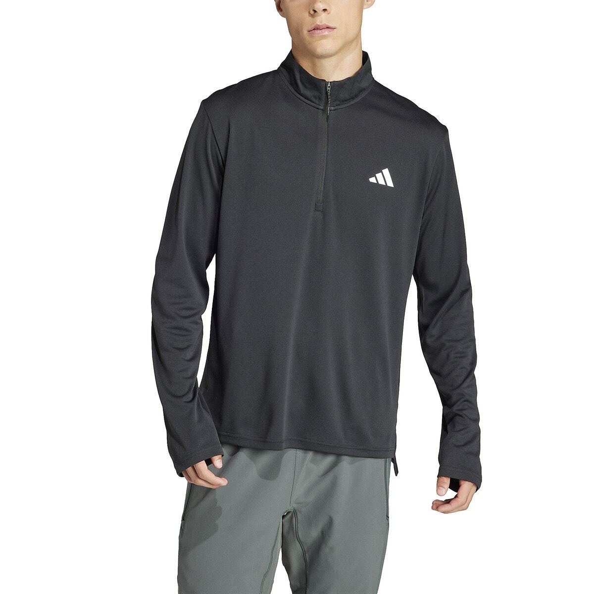 Pull col 2025 roulé homme adidas