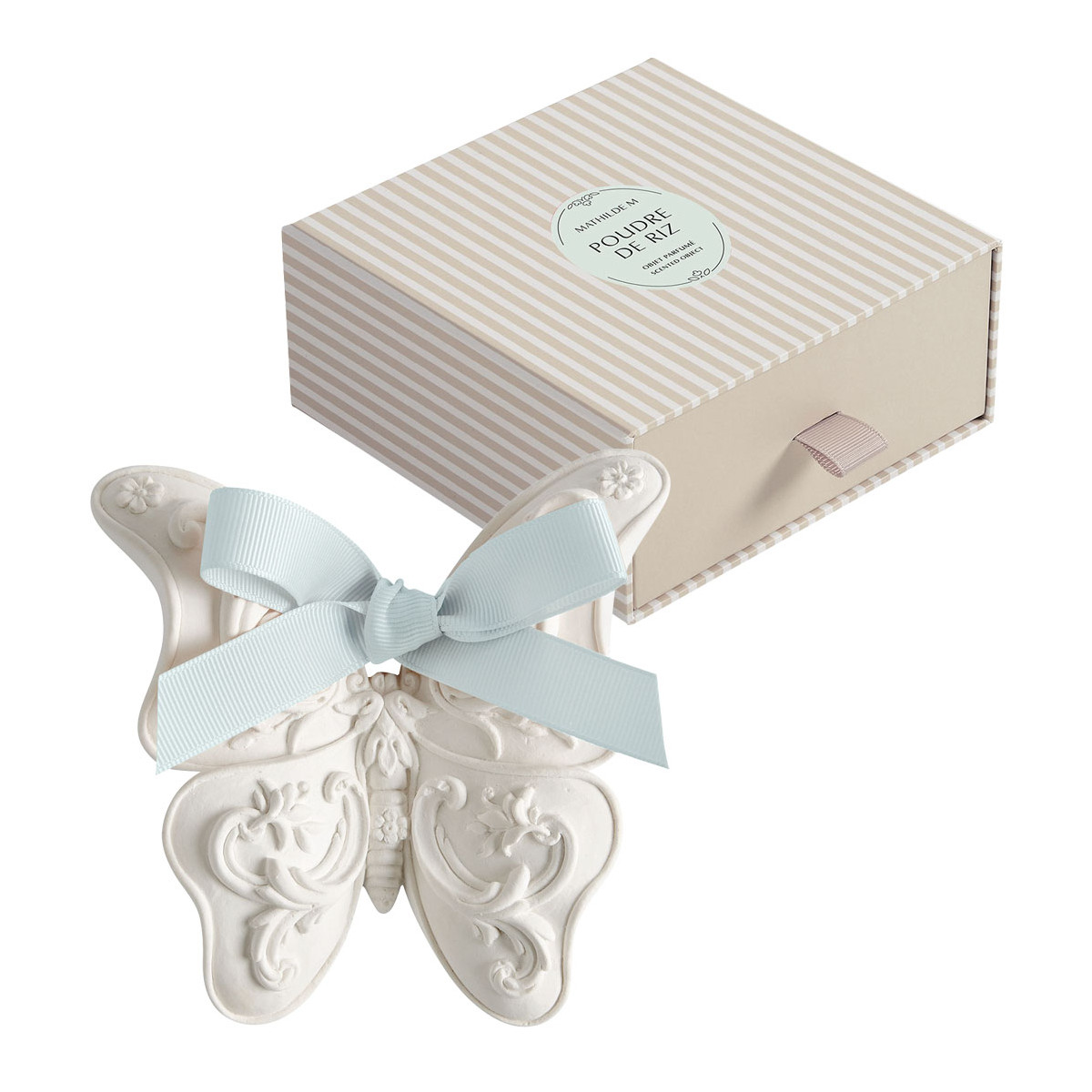 Décor parfumé Grand Papillon - POUDRE DE RIZ, MATHILDE M