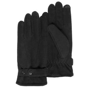Gants Pour Fille Isotoner – Broderie Chat, Doublure Imitation Fourrure – Taille 6-8 Ans – Rose