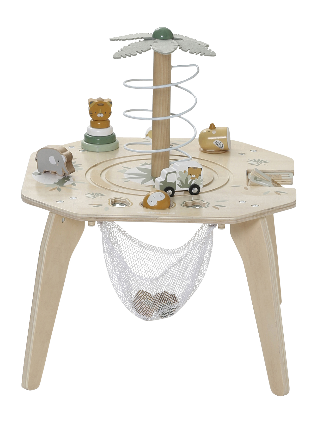 Table multi-activités HANOÏ en bois, VERTBAUDET