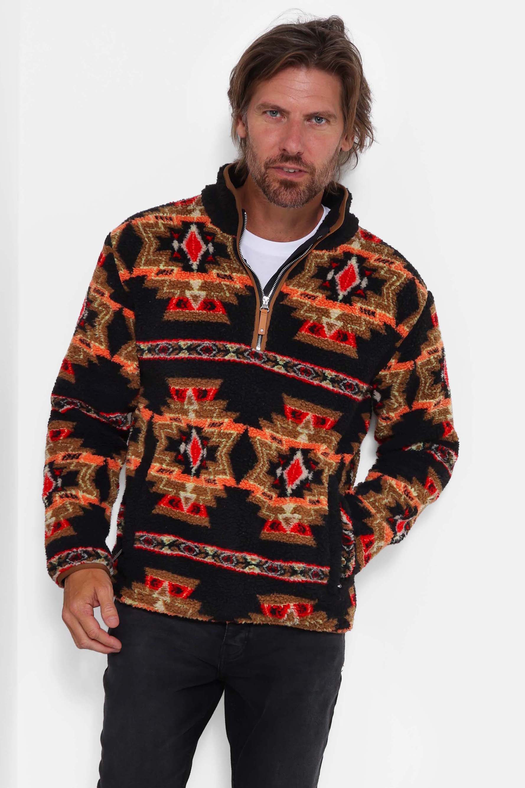 Sweat Col Cheminée Polaire Côté Sauvage, JOE BROWNS