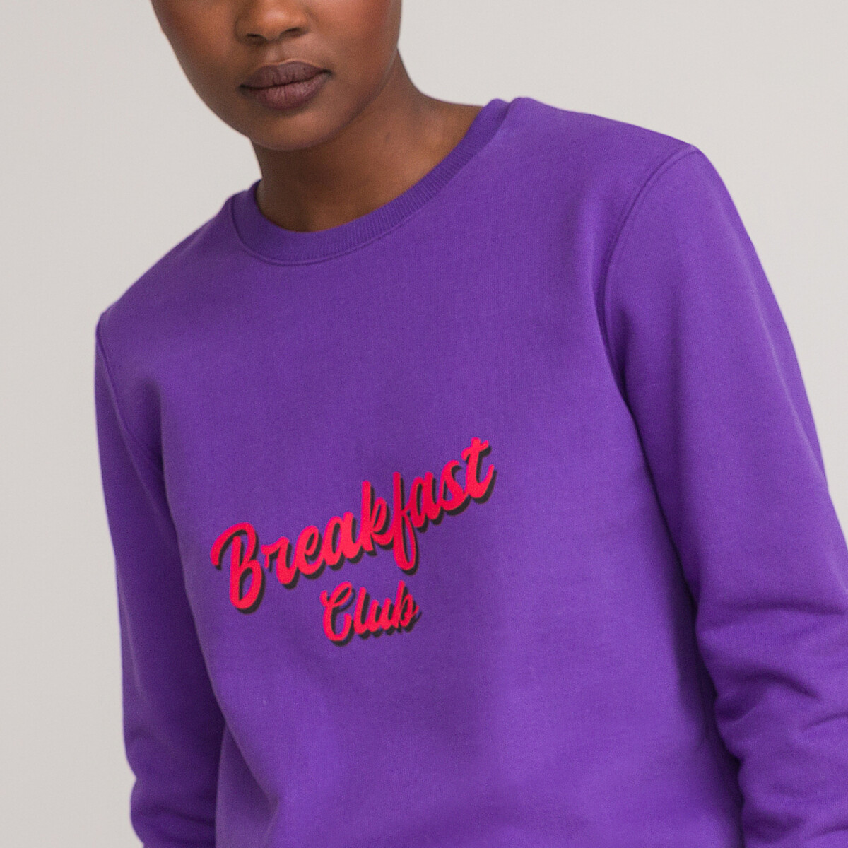 Womens hot sale slogan sweatshirts