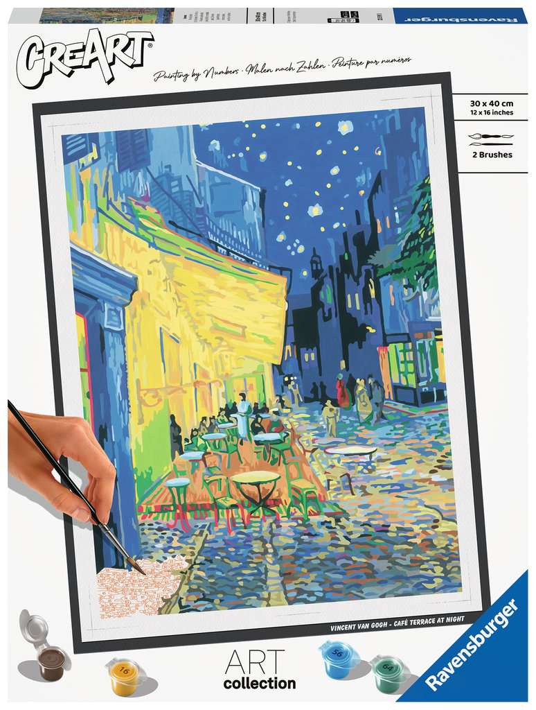 CreArt 30x40 Terrasse soir, RAVENSBURGER