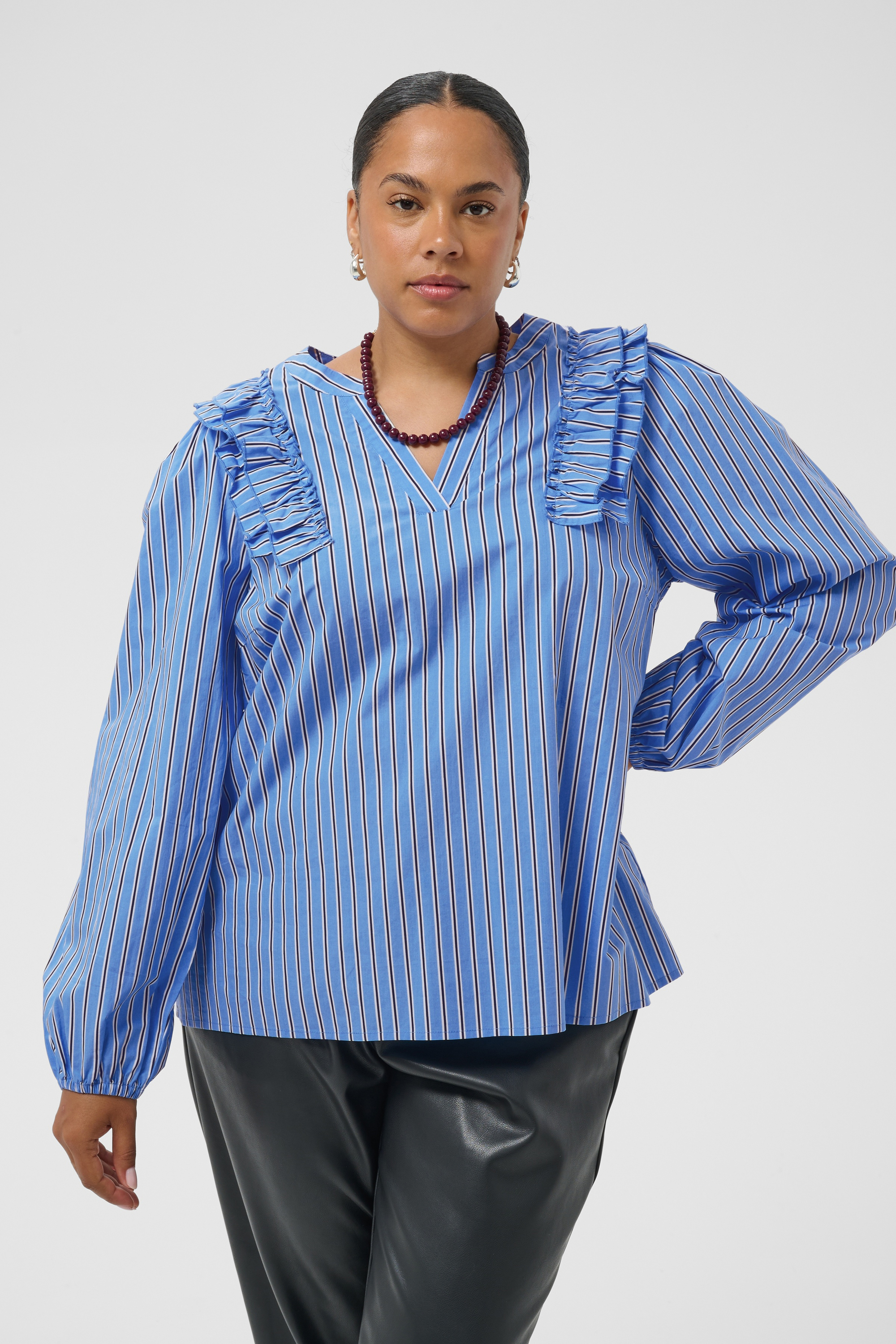 Blouse à manches longues, KAFFE CURVE
