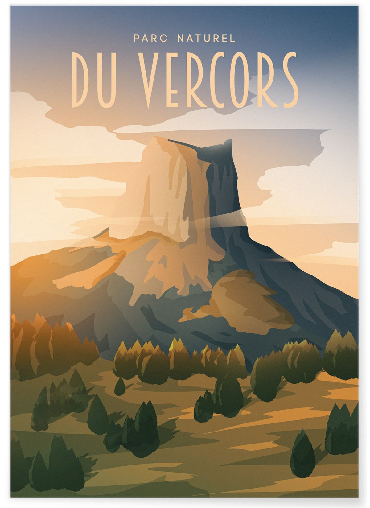 Affiche Parc du Vercors, L'AFFICHERIE
