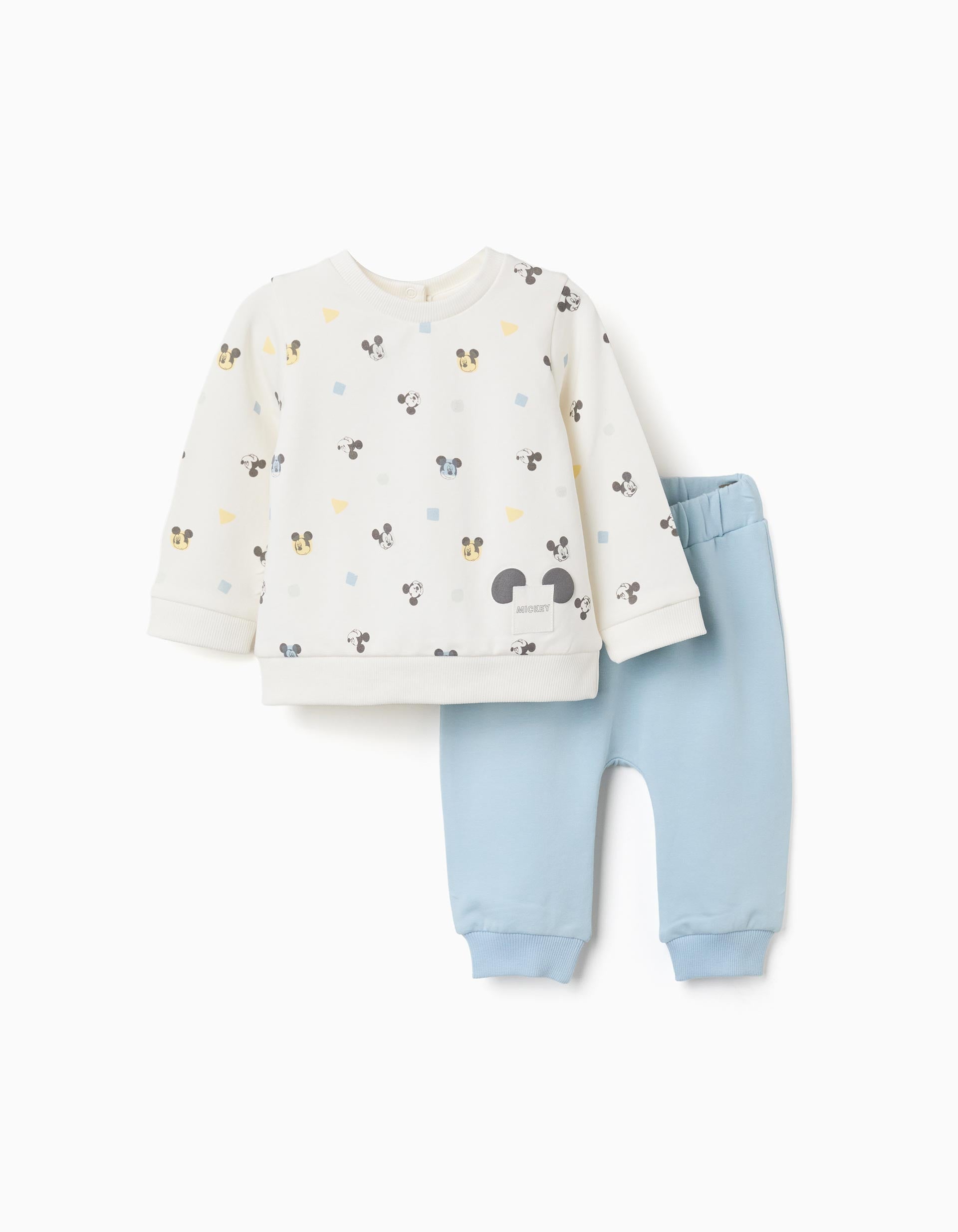 Ensemble de jogging en coton peigné avec motif Mickey, ZIPPY