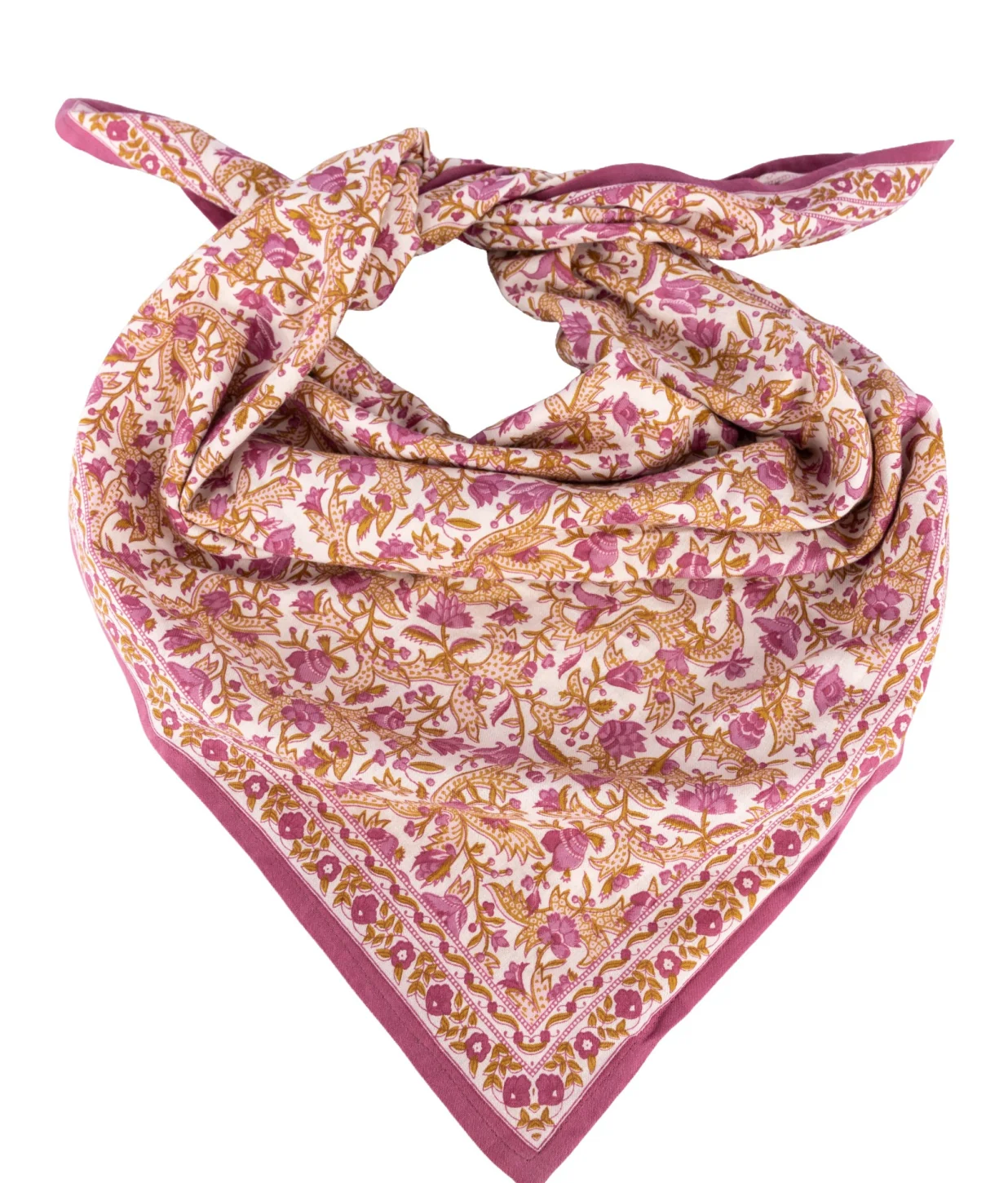 Foulard adulte Toile de Jouy depuis 1760 - Forest, BINDI ATELIER