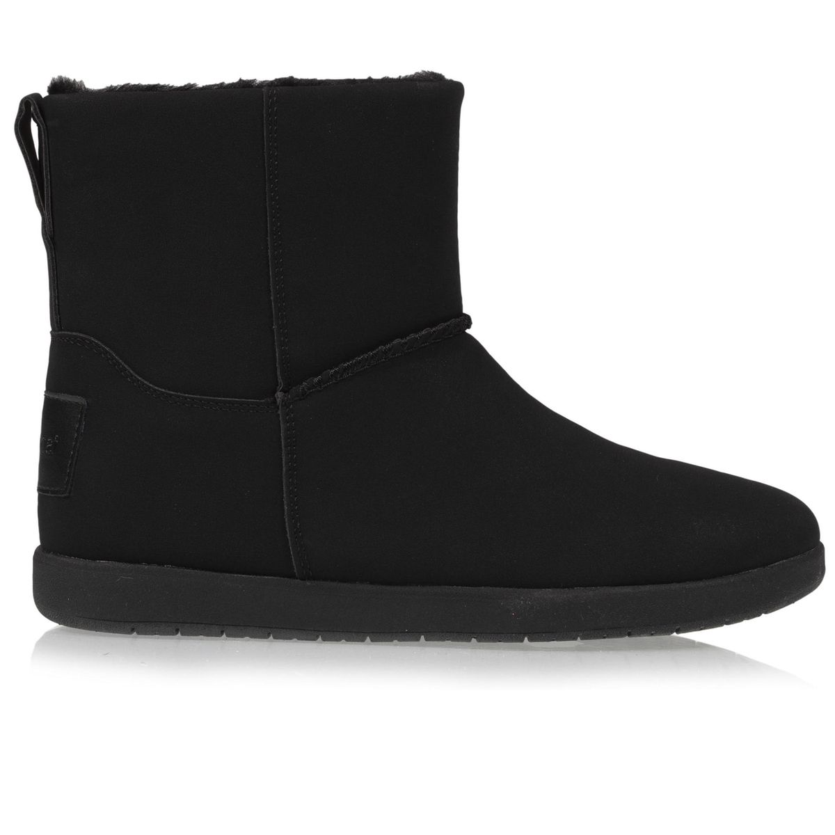 Boots nubuck noir femme La Redoute