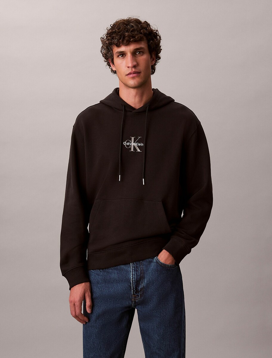 Logo Print Hoodie, CALVIN KLEIN JEANS