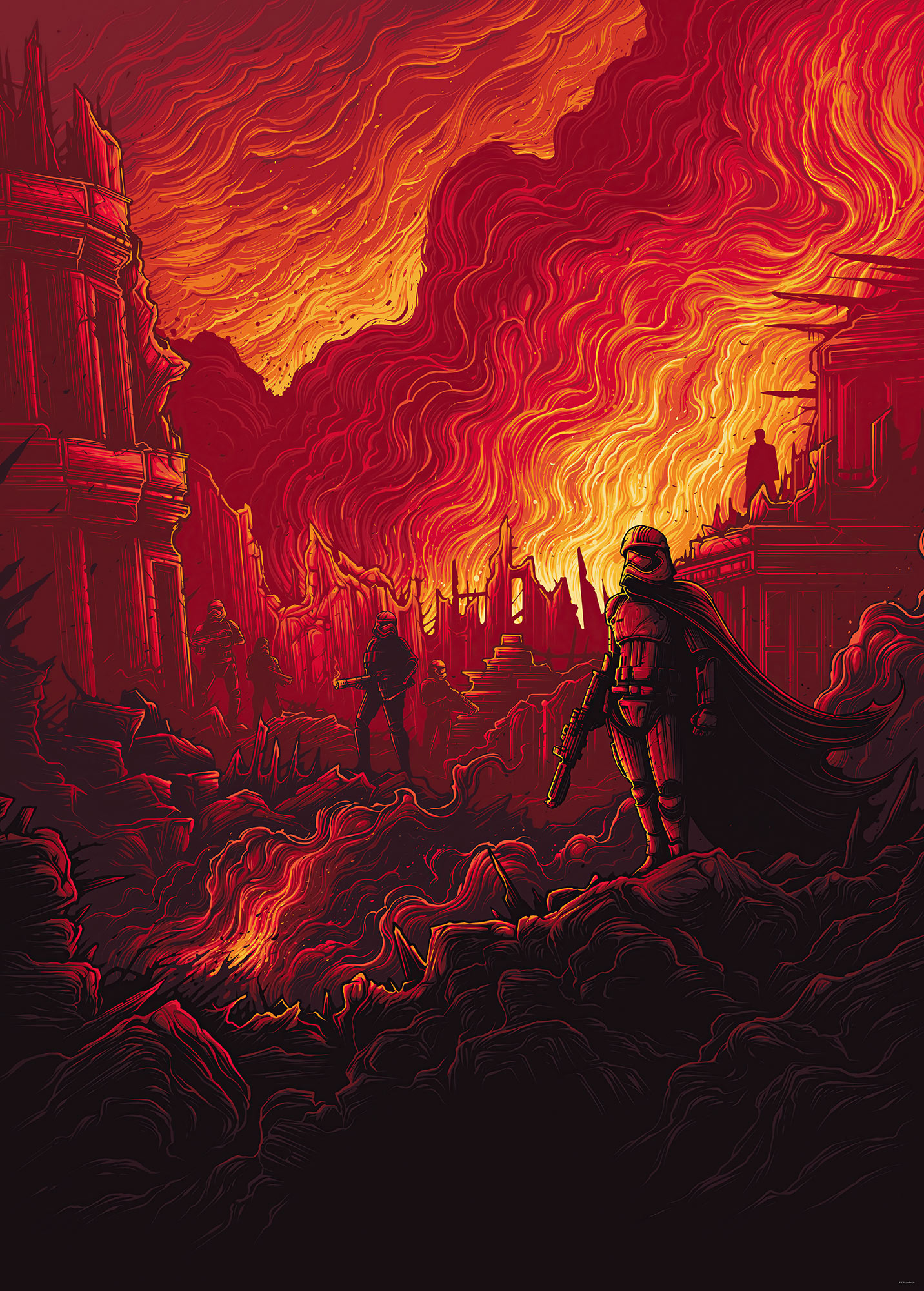 Papier peint Komar - Star Wars First Order Purge - 200 x 280 cm, HEXOA