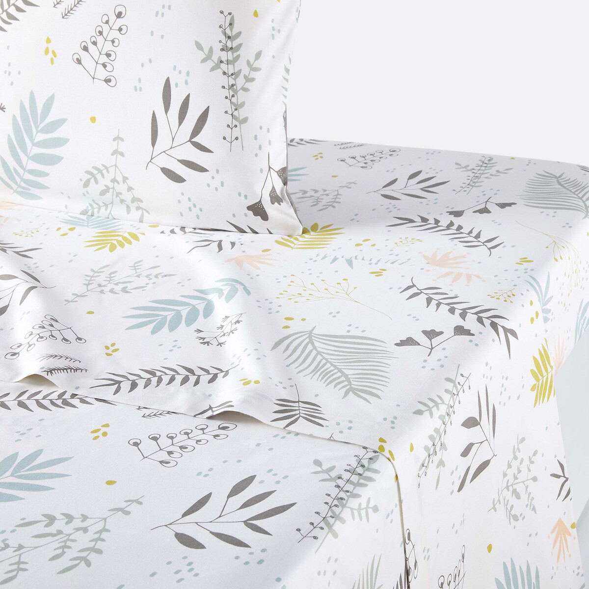 Drap plat percale de coton, Suzanne, LA REDOUTE INTERIEURS
