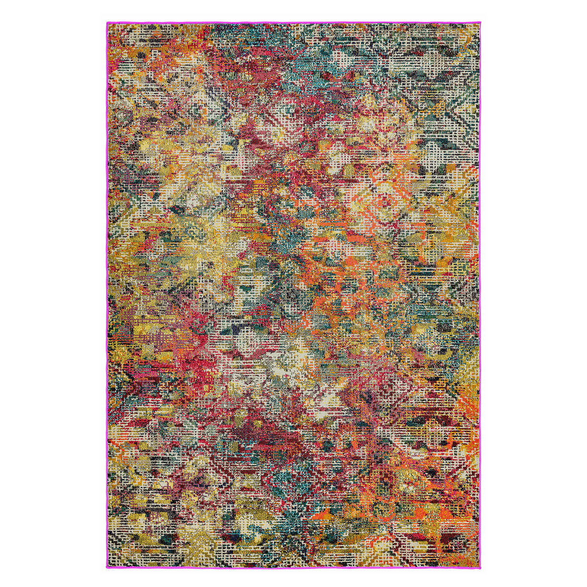 Multi Colour Patterned Rug, ÉDITÉ