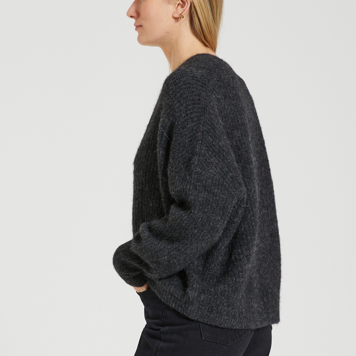 Strickhülle mit schalkragen east American Vintage | La Redoute