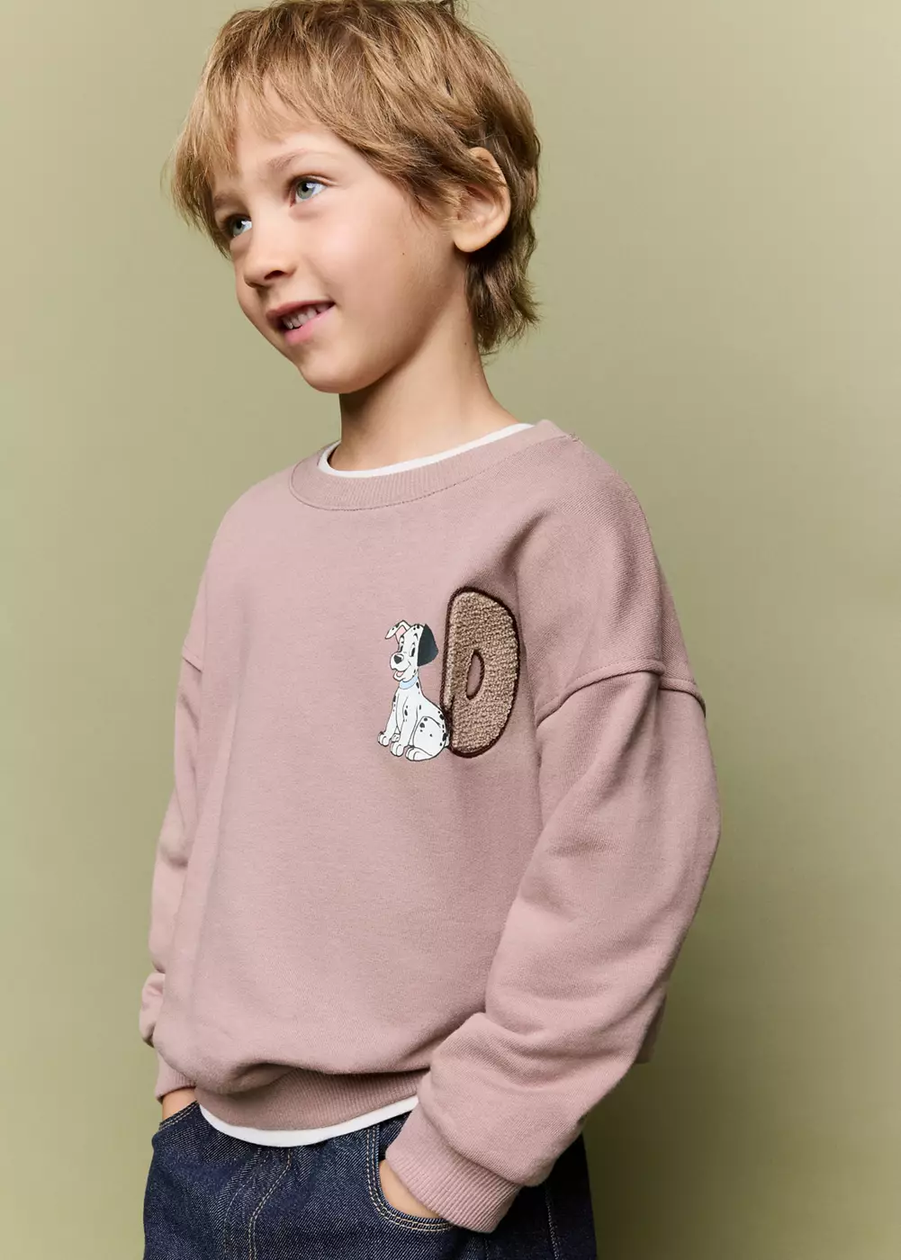 Sweat-shirt coton Les 101 Dalmatiens, MANGO BABY