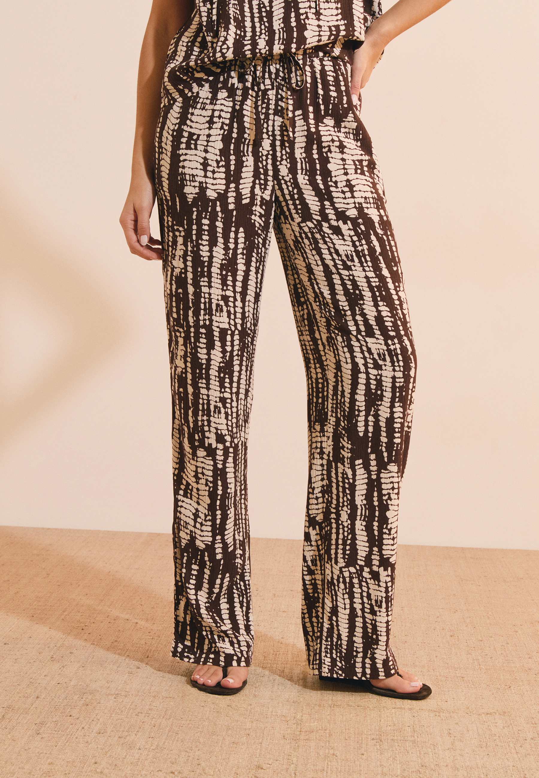 Pantalon à motifs ROMELIE IMP, ETAM