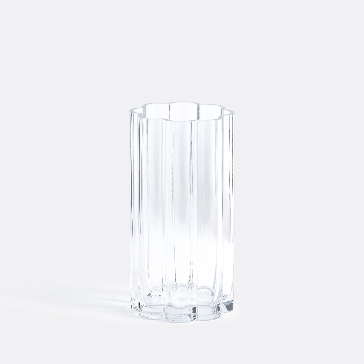 Vase En Verre Transparent H25 Cm, Helia