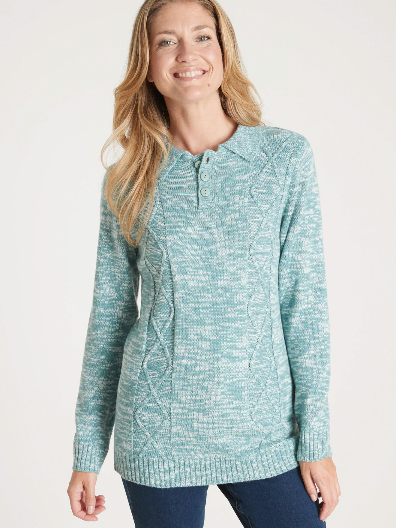 Pull polo avec torsades, DAXON