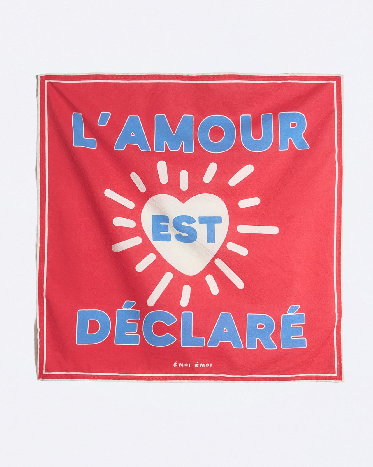 Bandana L'amour est déclaré, EMOI EMOI