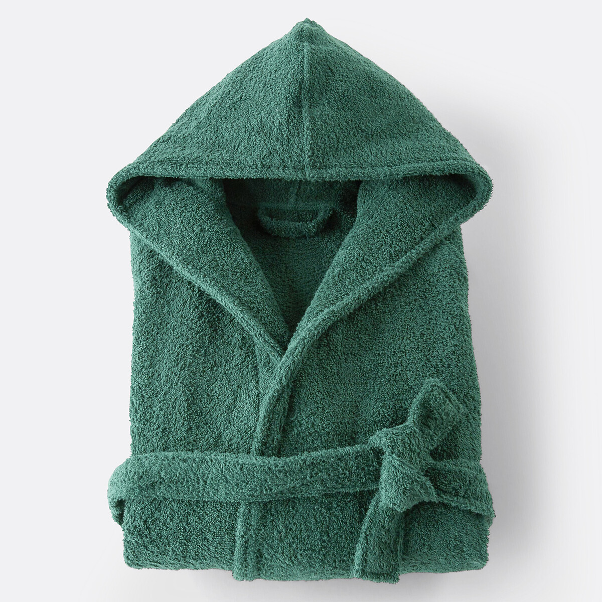 Peignoir capuche adulte coton bio 450 g/m2, Ismo, LA REDOUTE INTERIEURS