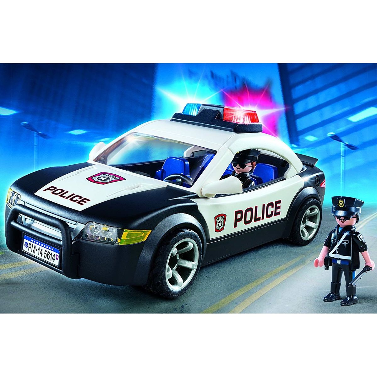 City action - voiture de police Playmobil