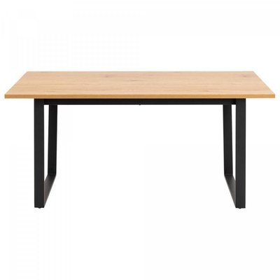 Table à manger rectangulaire en bois 160x90cm AMBLINE MEUBLES & DESIGN