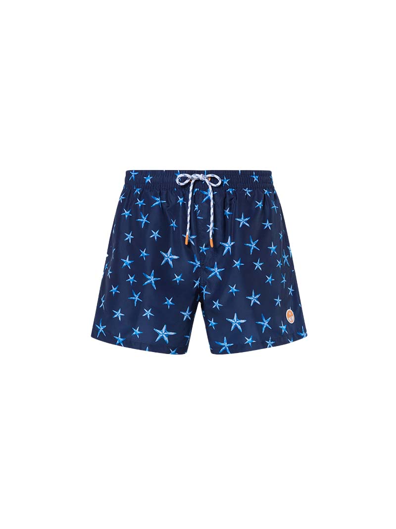 Short de bain REPREVE® à imprimé océan, NORTH SAILS