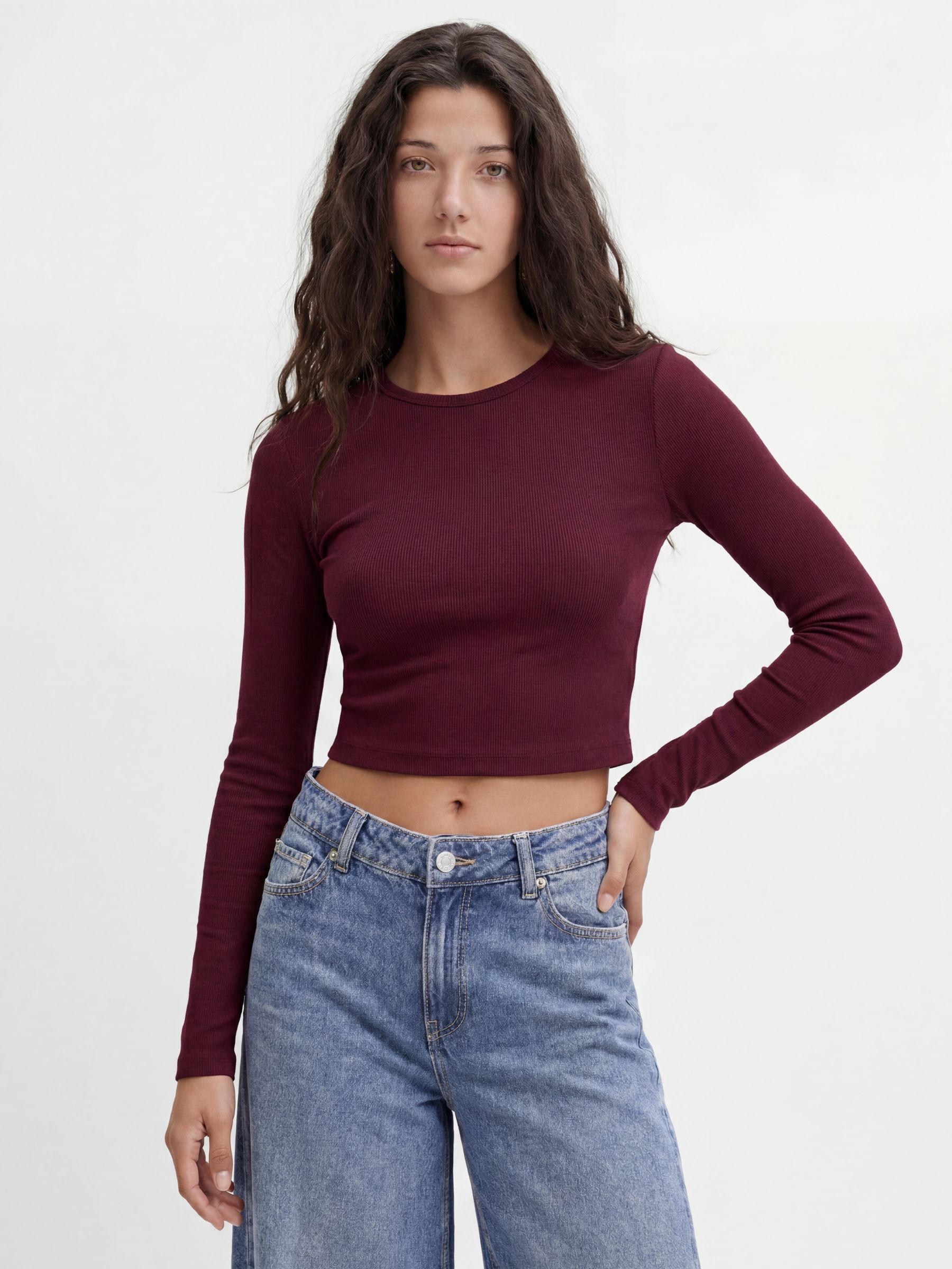 T-shirt court manches longues, JJXX