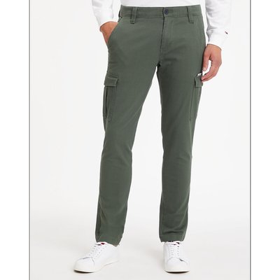 Scanton Dobby Cargo Trousers in Cotton TOMMY JEANS