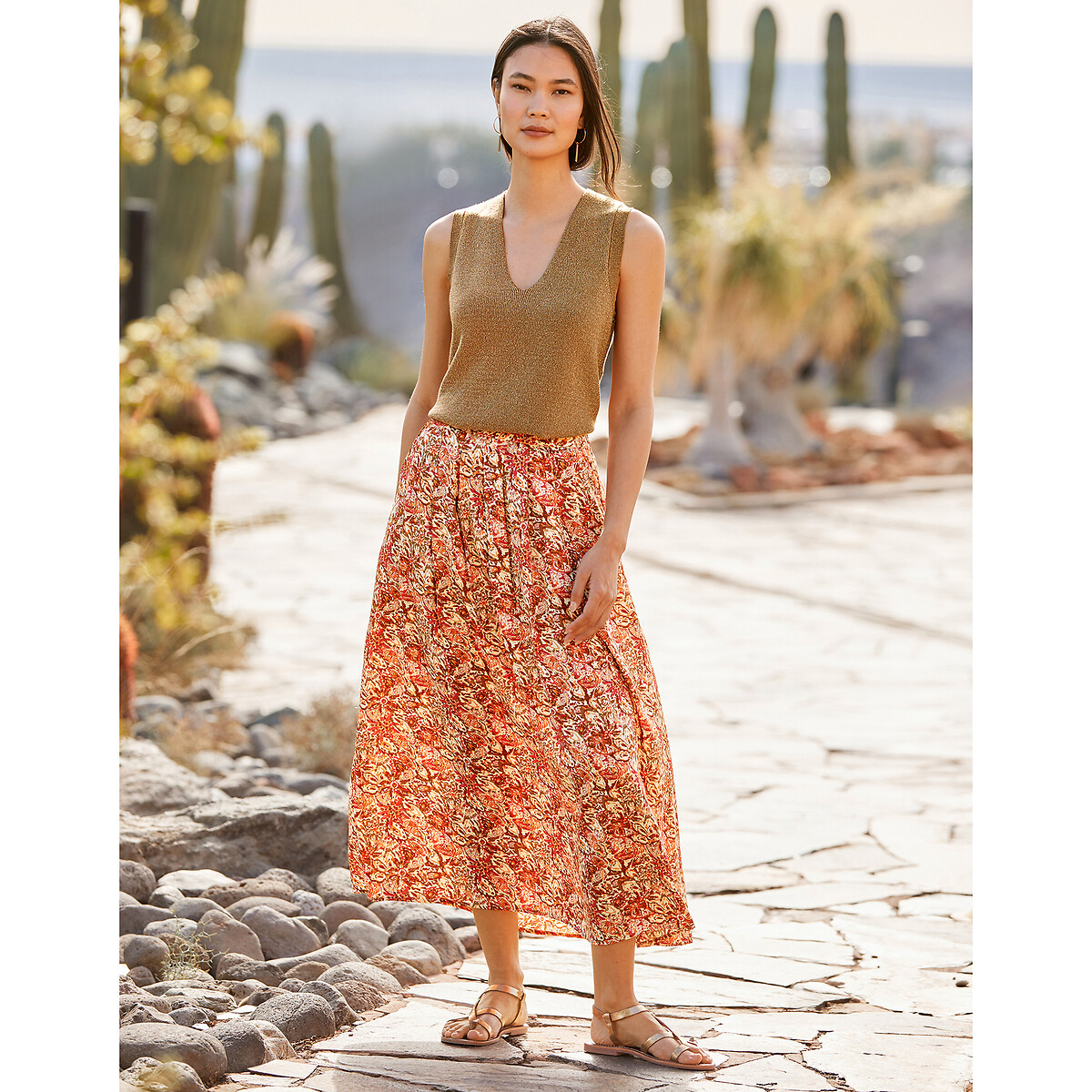 Jupe femme anne weyburn outlet