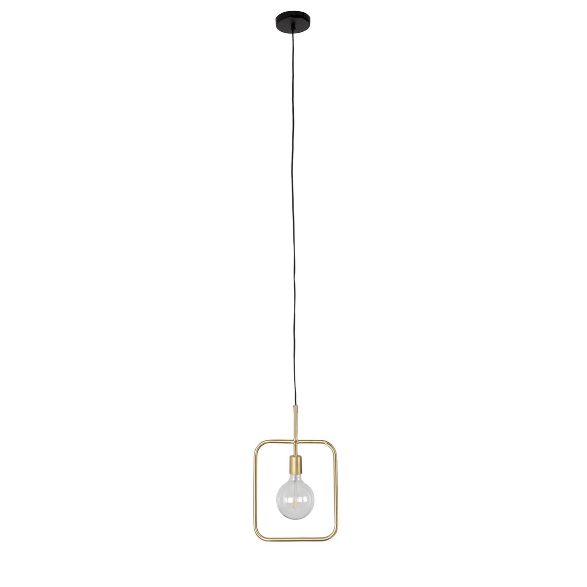 suspension design industriel metal fintions dorees - cubo