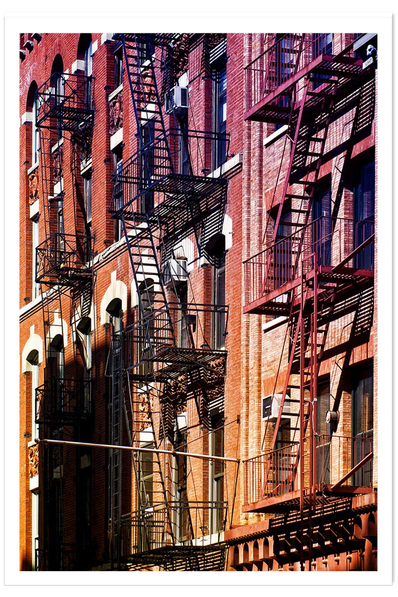 Affiche urbaine new york west side story, HEXOA