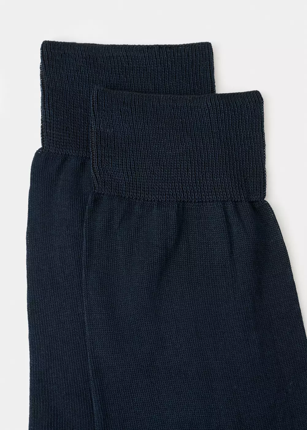 Lot 2 paires de chaussettes longues coton, MANGO MAN