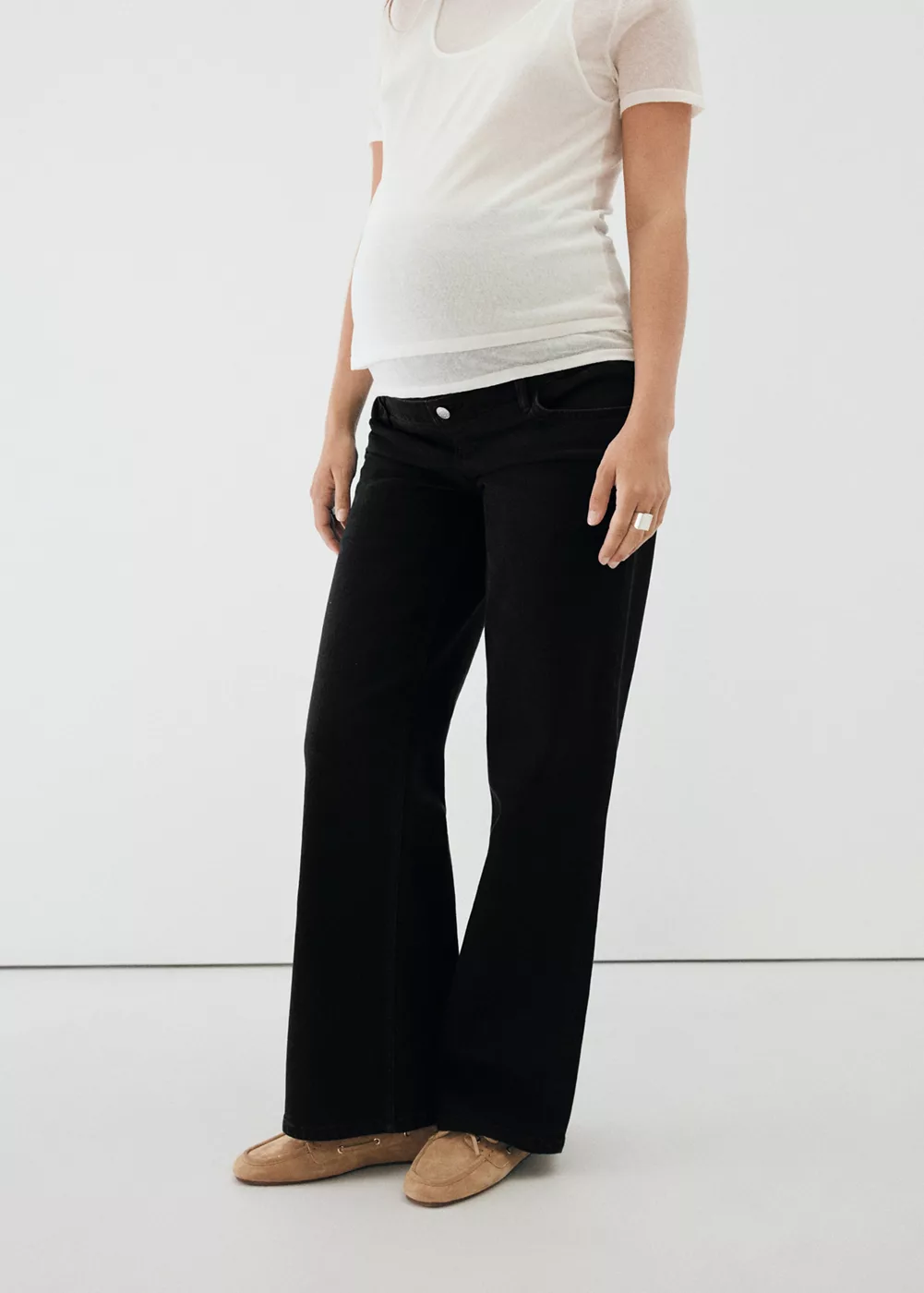 Jean large de grossesse, MANGO