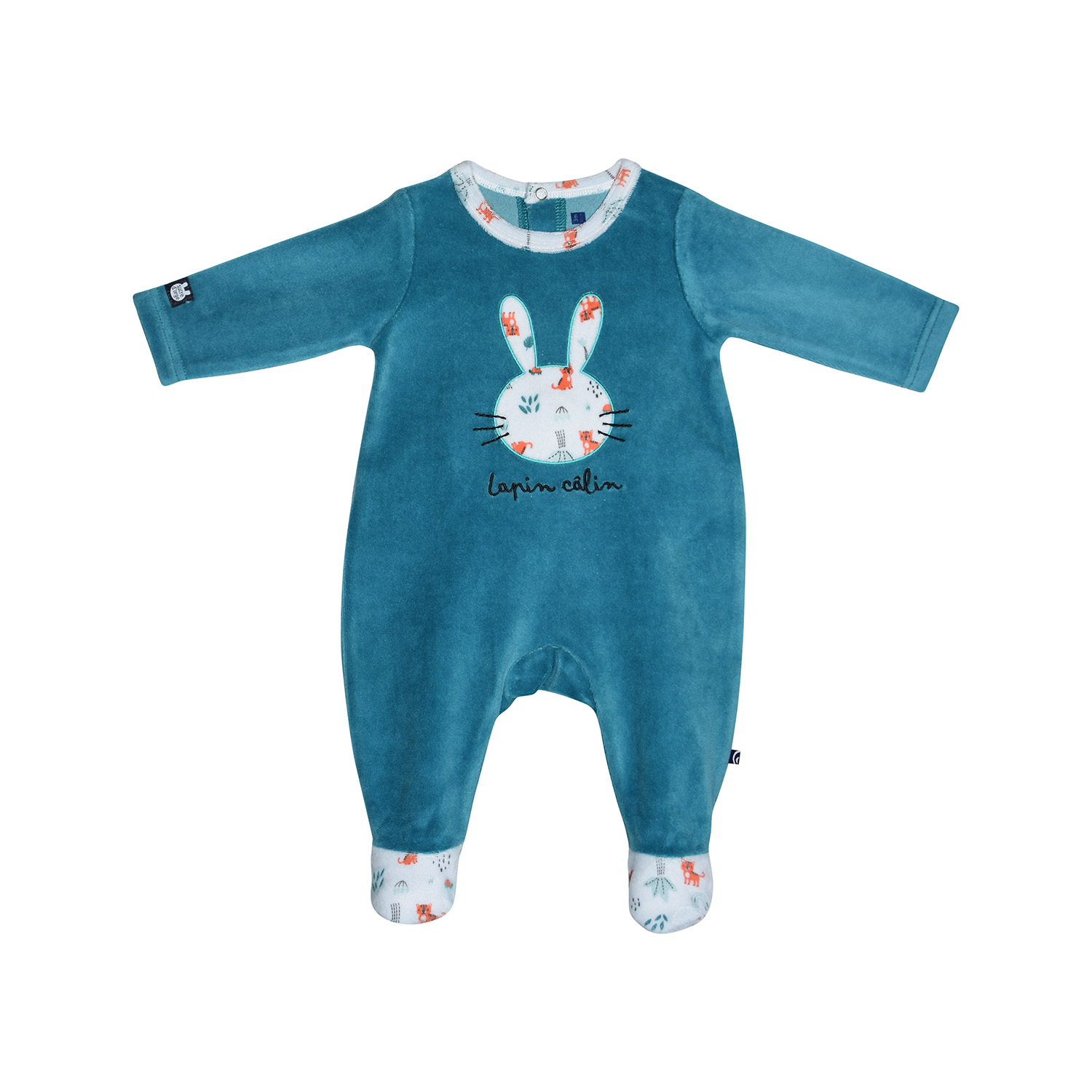 Dors bien guy velours rase pont dos bebe, SUCRE D'ORGE