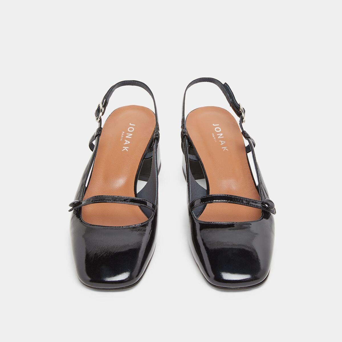 Jonak Zapatos slingback de piel «Dario» — photo 3