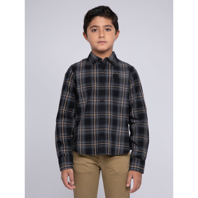 Chemise Manches Longues Carreaux Tonka-j, RITCHIE