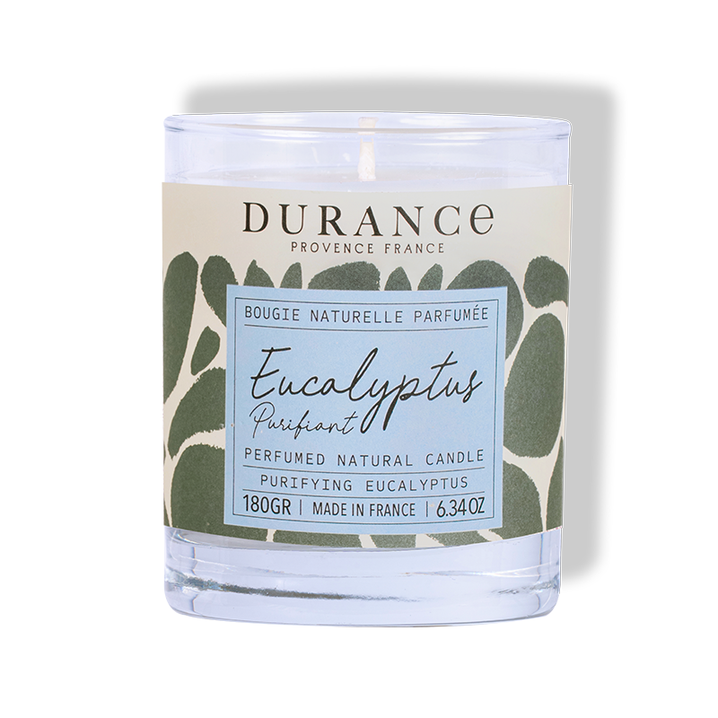 Bougie parfumée EUCALYPTUS PURIFIANT, DURANCE