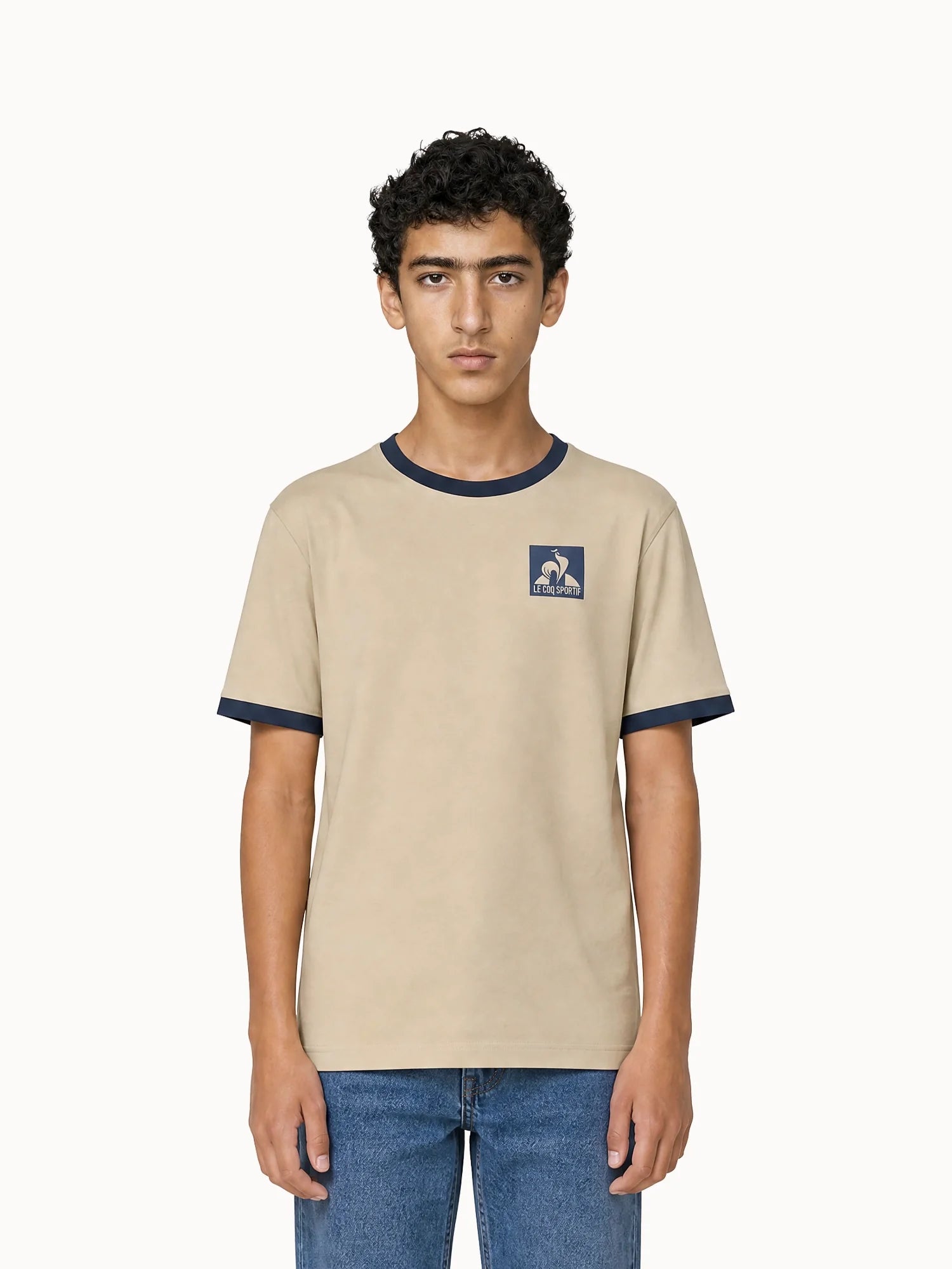 T-shirt en jersey de coton Graphique, LE COQ SPORTIF