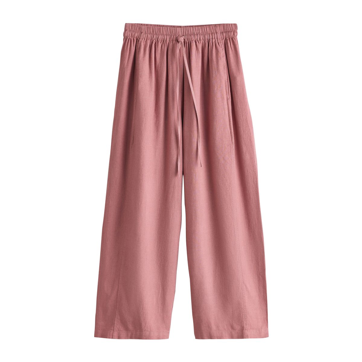 Pantalon ample active en lin mélangé, NEXT