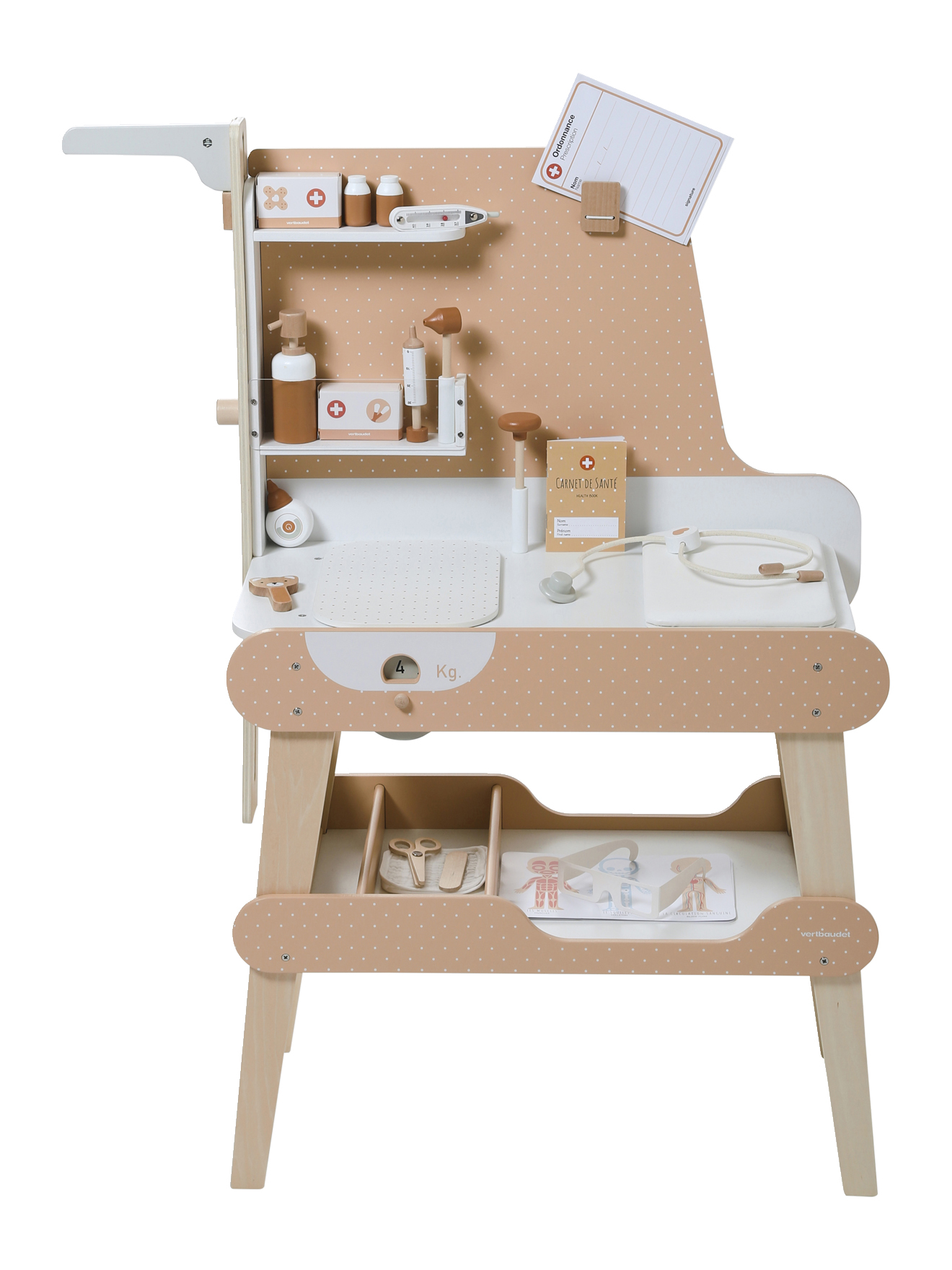 Cabinet de pédiatre en bois, VERTBAUDET