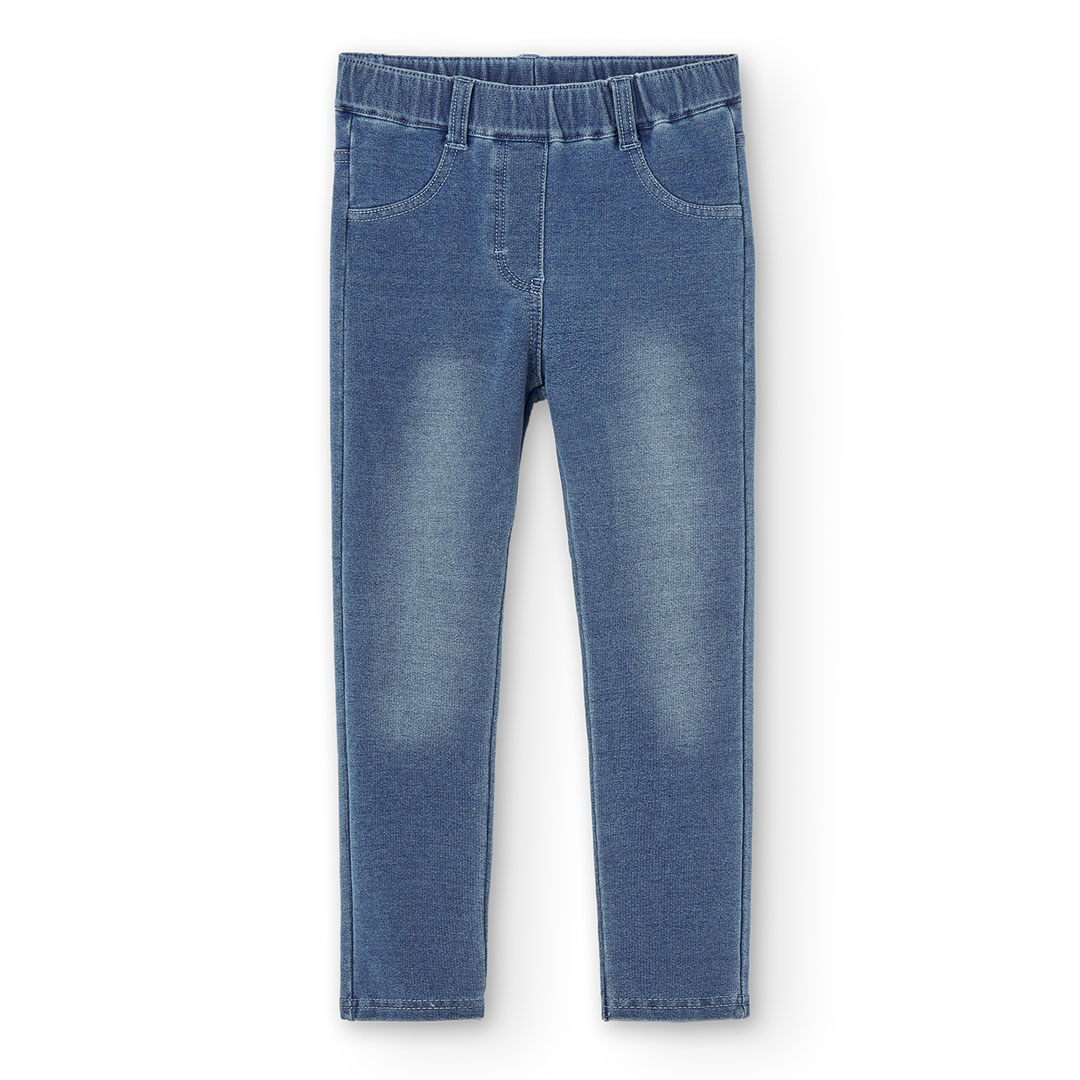 Pantalon fille denim, BOBOLI