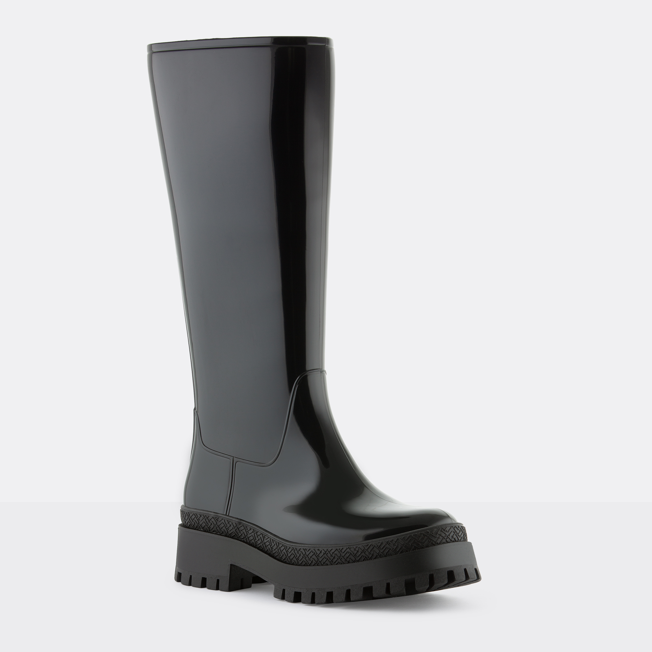 Boots hauteur genou en caoutchouc Vegan ARTEMIS, LEMON JELLY