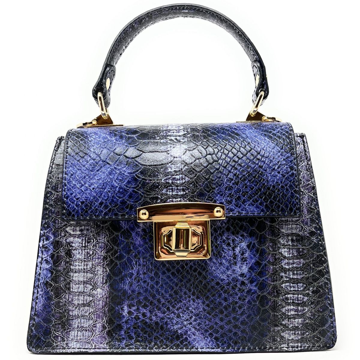 Sac cuir facon discount croco